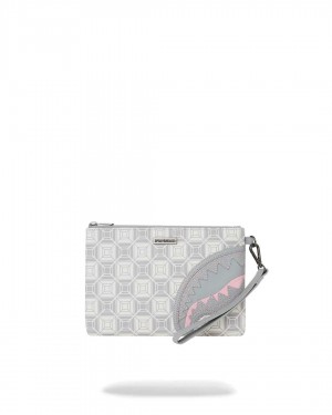 Pochette Sprayground Pochette Ai Stunna Cross-over Pochette κρέμα γκρι | 7054VNKFG