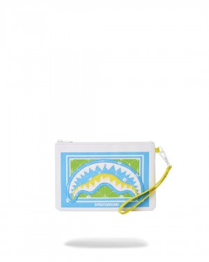 Pochette Sprayground Pochette Bandana Pouchette πρασινο | 7906PAMWC