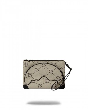 Pochette Sprayground Pochette Double Money Pouchette γκρι | 0981JHYTO