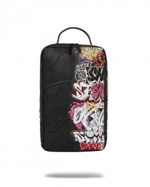 Pochette Sprayground Pochette Half Graff 2 Sneaker Holder μαυρα | 3451UXAHV