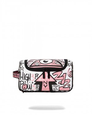 Pochette Sprayground Pochette Marker Hits Toiletry Pouch ροζ | 5931OVMSF