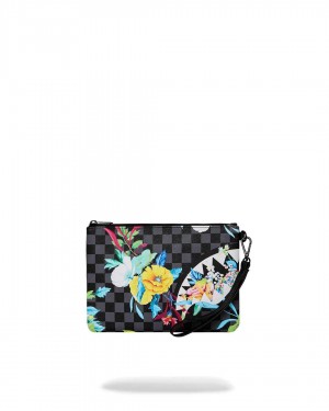 Pochette Sprayground Pochette Neon Floral Cross-over Pochette κίτρινα | 1384ETZLR