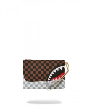 Pochette Sprayground Pochette Tearaway Pouchette καφε | 3604EZYKX