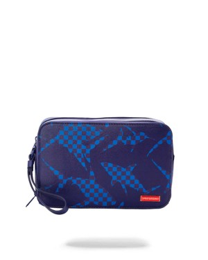 Pochette Sprayground Pochette The Hills Toiletry καμουφλάζ μπλε | 4820BAHWR