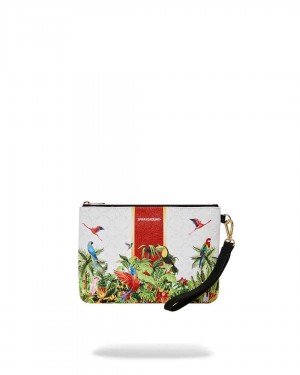 Pochette Sprayground Pochette Tree Tops Cross-over Pochette ασπρα | 4651LADZF