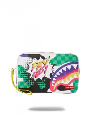 Pochette Sprayground Pochette Wtf Toiletry πρασινο | 1756CHEZR