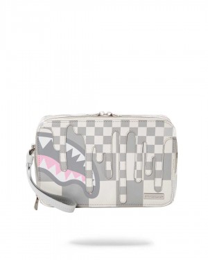 Pochette Sprayground Pochette Xtc La Palais Toiletry ασπρα | 1267ESAPR