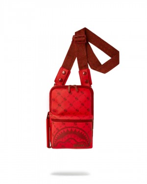 Small Bags Sprayground Moneygram Brick Sling σκούρο κοκκινα | 6791QFCYP