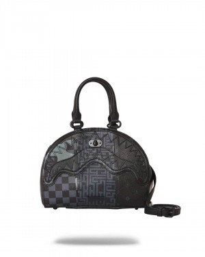 Small Bags Sprayground Tricolor Handbag μαυρα | 9728RCYGD