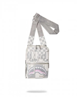 Small Bags Sprayground Xtc La Palais Sling ασπρα | 6971HSDGK