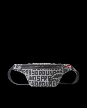 Waist bag Sprayground Infinity 3m Savvy Crossbody μαυρα | 4967GJCOL