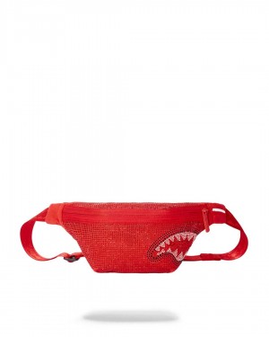 Waist bag Sprayground Rouge Savvy Crossbody σκούρο κοκκινα | 5042KYRGF