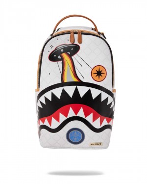 Σακιδια Sprayground Alien Rich ασπρα | 5481LBVSU