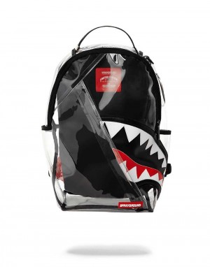 Σακιδια Sprayground Angle 20/20 Shark μαυρα | 0837QHIZK