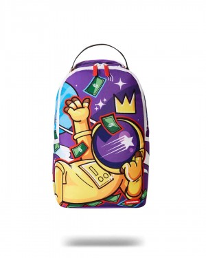 Σακιδια Sprayground Astro Design Mini μωβ | 2167IGDLE