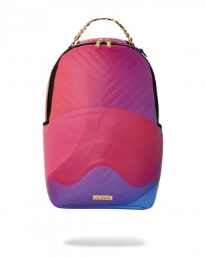 Σακιδια Sprayground Aurora Wave Dlx μωβ | 9062RMJAY