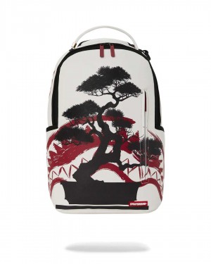 Σακιδια Sprayground Brushed Bonsai ασπρα | 9640IZEOX