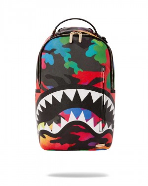 Σακιδια Sprayground Camoburst μαυρα | 9617ECDWN