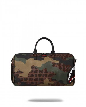 Τσαντεσ Sprayground Camoinfiniti Duffle πρασινο | 7231RQPZF