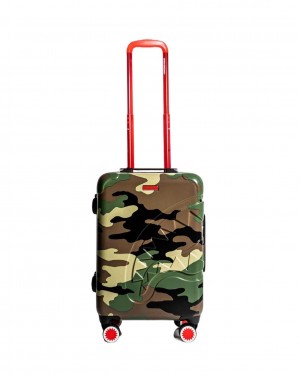 Βαλιτσεσ Sprayground Checks & Camoflague πρασινο | 4932QIWVE