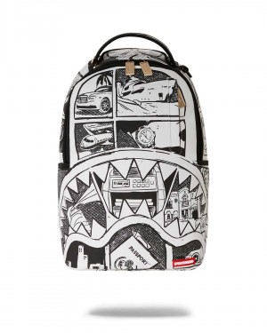 Σακιδια Sprayground Comicbag.20 Dlxr ασπρα | 1534ROHJL