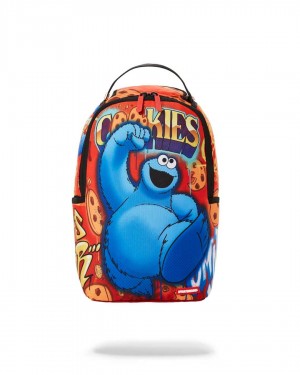 Σακιδια Sprayground Cookie Monster On The Run Mini κοκκινα | 4587ESCMY