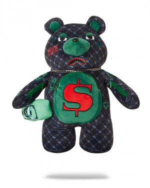 Σακιδια Sprayground Deniro Bear μαυρα | 6815PCWXA