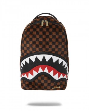 Σακιδια Sprayground Fur Sharks In Paris καφε | 4750NMAGP