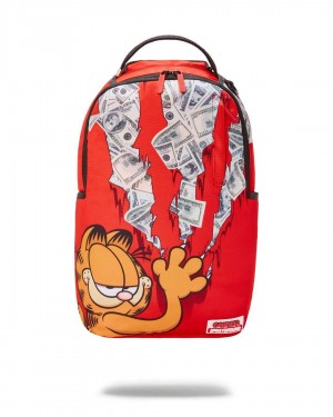 Σακιδια Sprayground Garfield Cat Scratch Dlxr κοκκινα | 2357AWPZQ