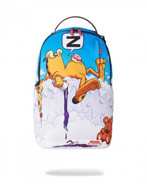 Σακιδια Sprayground Garfield Sleeping On Sharkmouth μπλε | 7154VUCML