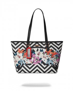 Τσαντεσ Sprayground Glasshouse Tote ασπρα | 6109OYSFR