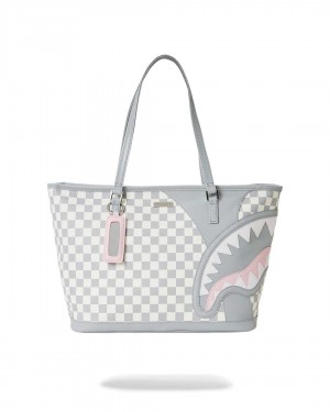 Τσαντεσ Sprayground Henney Tote ροζ γκρι | 1930XNZQB