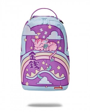 Σακιδια Sprayground Kitten Knapsnack Dlxr μωβ | 7324GENKH