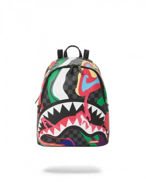 Σακιδια Sprayground Laffy Taffy Savage φουξια | 2497BEXOC