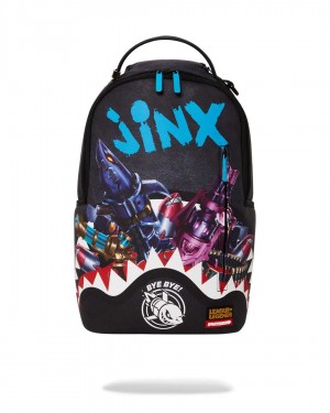 Σακιδια Sprayground League Of Legends: Jinx Dlxvf μαυρα | 8479CDSBE