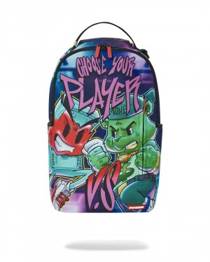 Σακιδια Sprayground Metaverse Design Dlx μπλε | 1568QLMZG