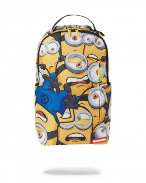 Σακιδια Sprayground Minions Crammed κίτρινα | 2534UAPKW