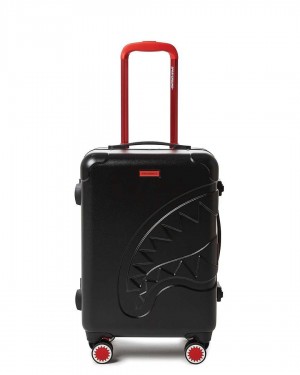 Βαλιτσεσ Sprayground Molded Shark Mouth Carry-on μαυρα μαυρα | 9120UNZWG