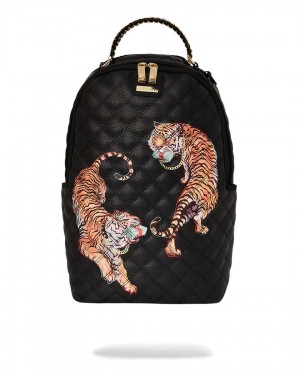 Σακιδια Sprayground Money Tigers μαυρα | 9045UVOGK