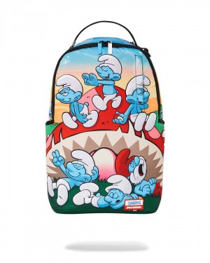 Σακιδια Sprayground Mushroom Lite Color ανοιχτο καφε μπλε | 2598DMFJA