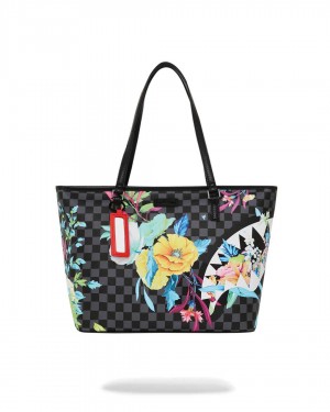 Τσαντεσ Sprayground Neon Floral Tote κίτρινα | 0187UJGHW