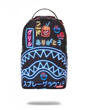 Σακιδια Sprayground Neon Shujuki μαυρα | 4692MGJUE