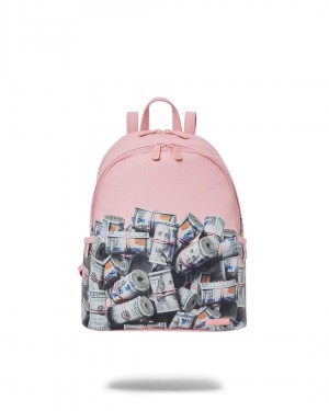 Σακιδια Sprayground New Money Stacks Savage ροζ | 6740XPGDN