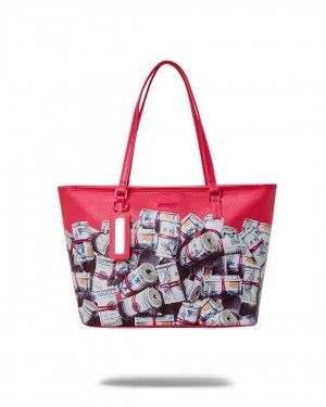 Τσαντεσ Sprayground New Money Tote φουξια | 3295GANJW