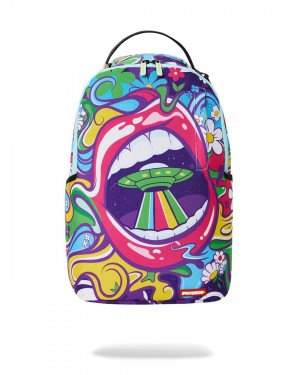 Σακιδια Sprayground Out Of This World Mouth Dlxsr μωβ | 2410MTRUD