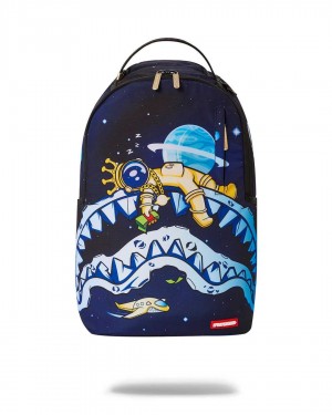 Σακιδια Sprayground Outerspacey Dlxr μπλε | 0786MLDPY