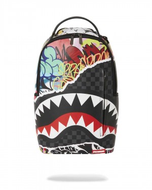 Σακιδια Sprayground Pull Away Dlxvf μαυρα | 5903NYXCA