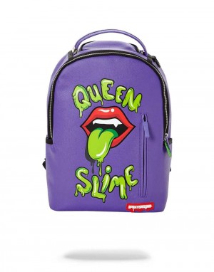 Σακιδια Sprayground Queen Slime μωβ | 8123TGDYE