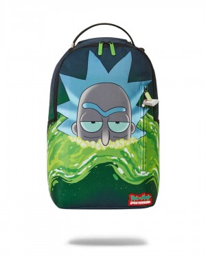 Σακιδια Sprayground Rick And Morty Portal Sm Dlxr πρασινο | 1094ZEXRV