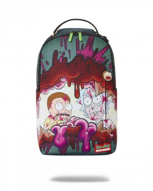 Σακιδια Sprayground Rick And Morty Sharkmouth Wound Dlxr πρασινο | 4508JGAIM